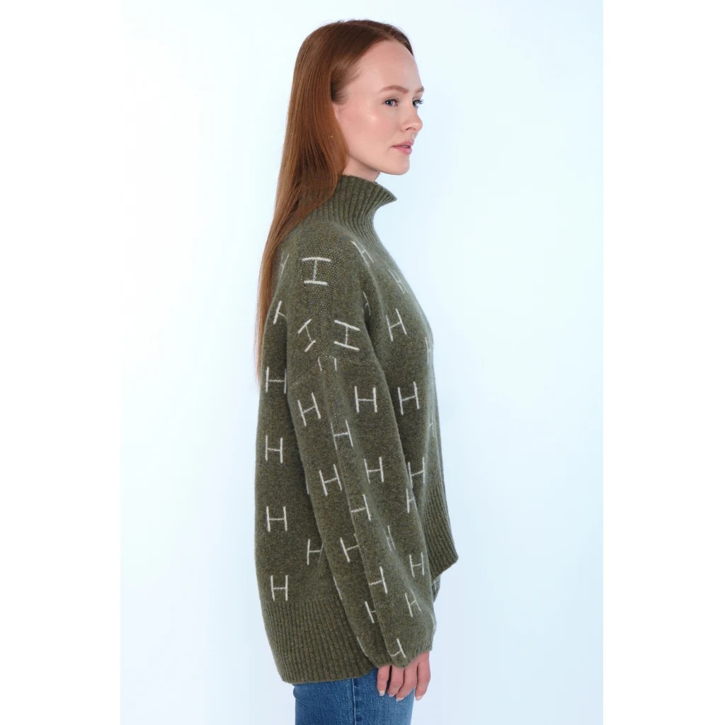 HÉST - Fam Short Genser - Winter Moss - Bilde 4