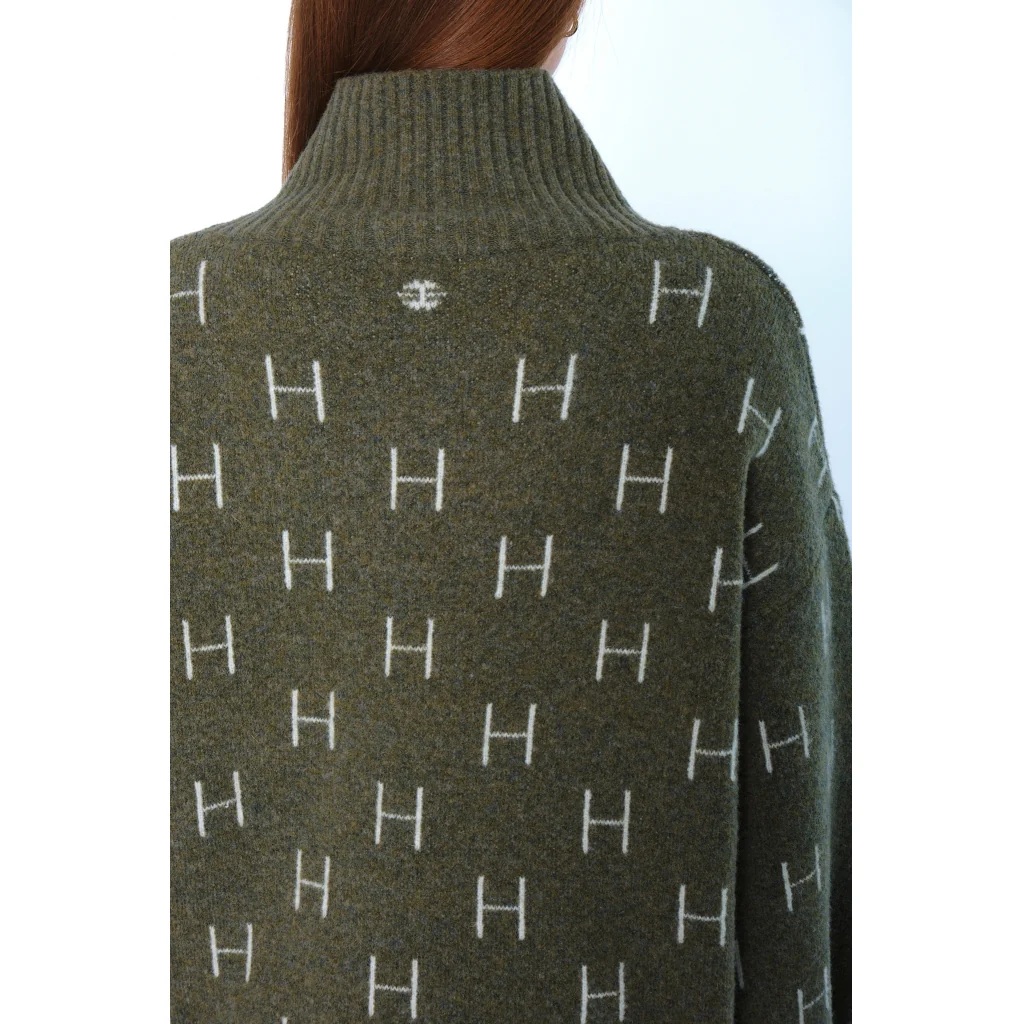 HÉST - Fam Short Genser - Winter Moss - Bilde 5