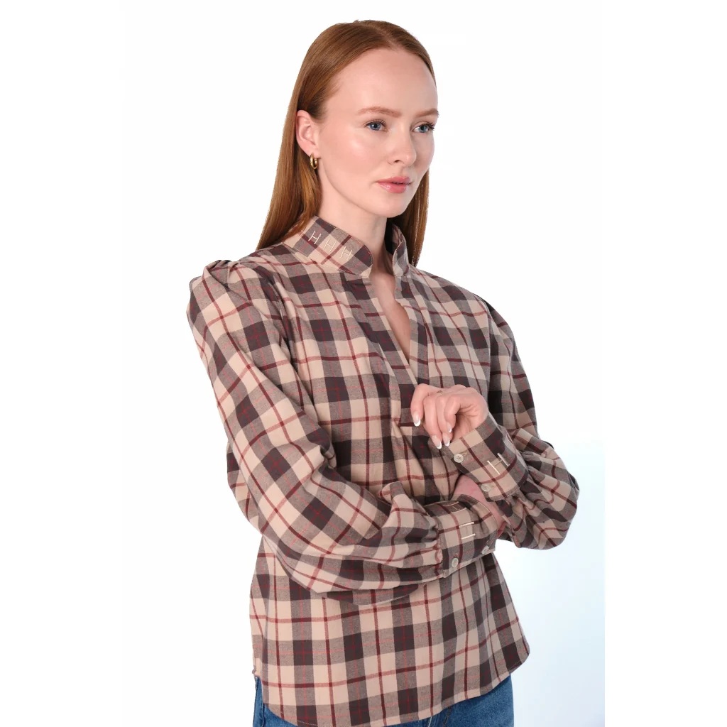 HÉST - Lori Skjorte - Red Check - Bilde 4