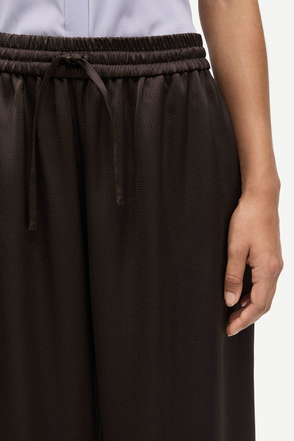 Samsøe - Sahelena Bukser - Black Coffee - Bilde 4