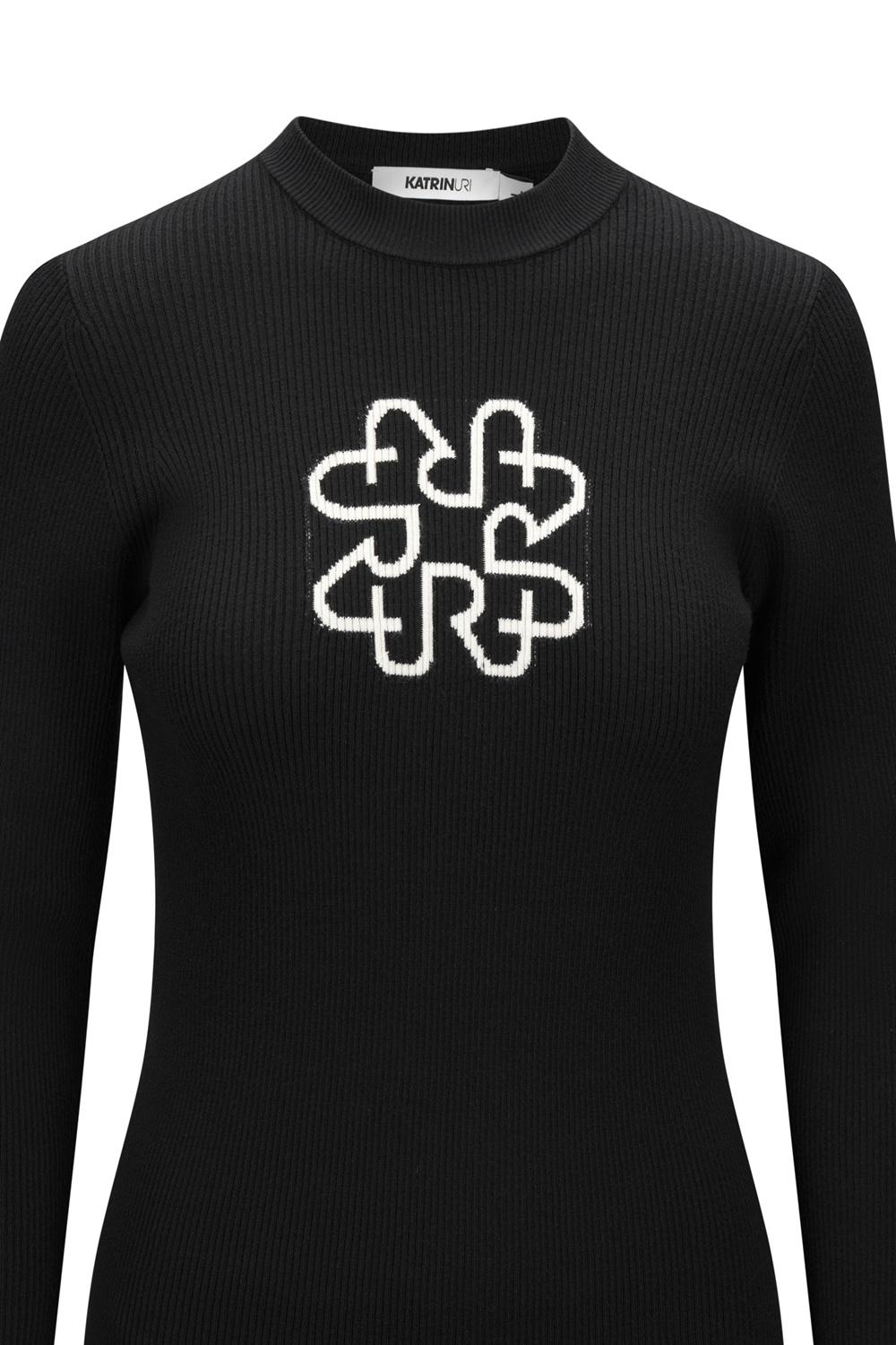 Katrin Uri - Monogram Genser - Black - Bilde 4