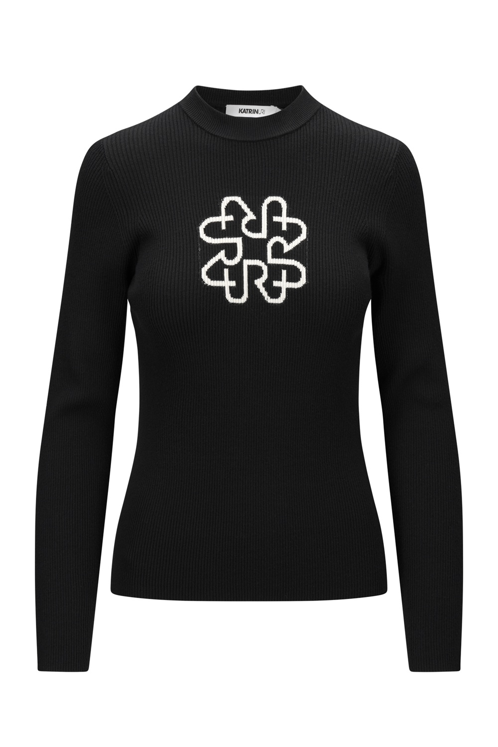 Katrin Uri - Monogram Genser - Black - Bilde 2
