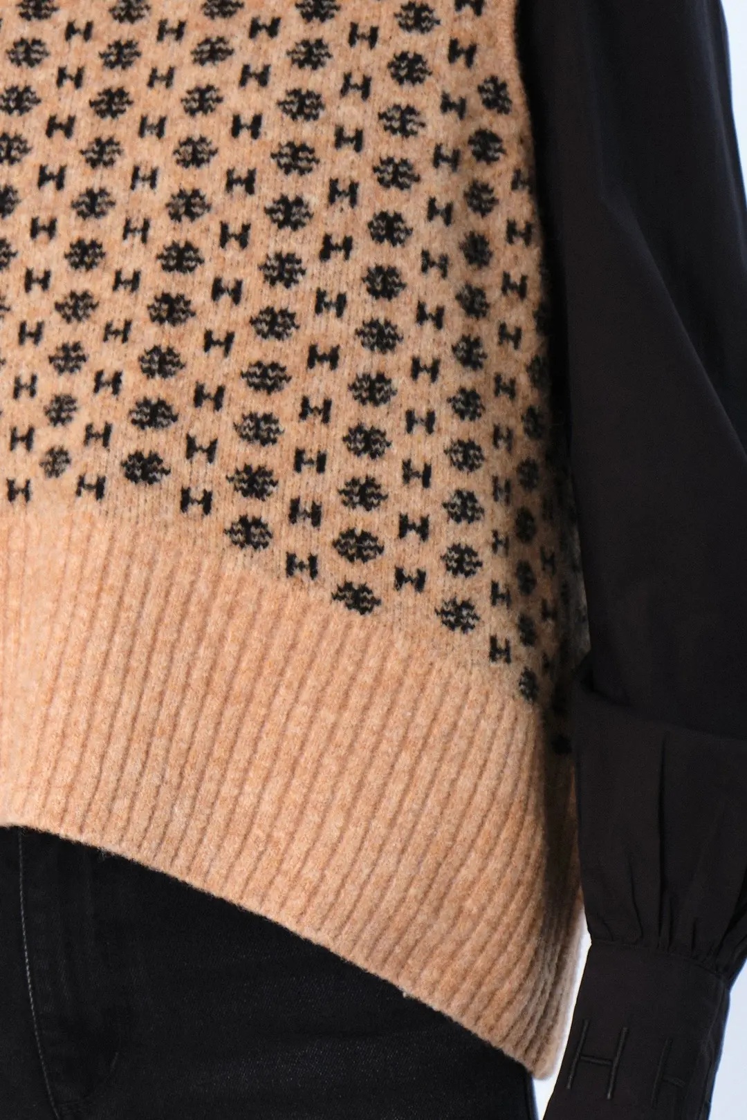 HÉST - Logo Vest - Beige - Bilde 3