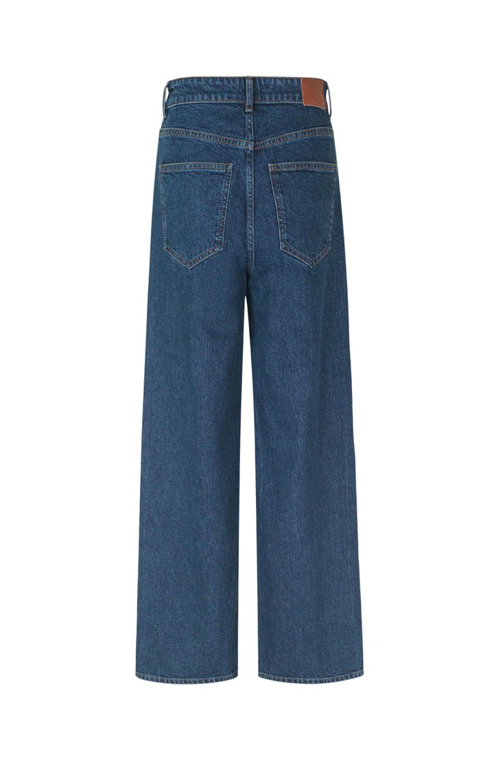 Five units - AbbyFV Bukse - Classic Blue Denim - Bilde 4