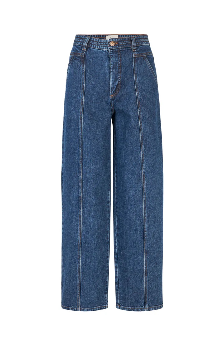 Five units - BellaFV Bukse - Classic Blue Denim - Bilde 3