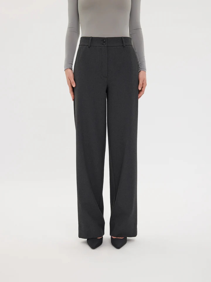 Five units - SophiaFV Bukse - Charcoal Mel