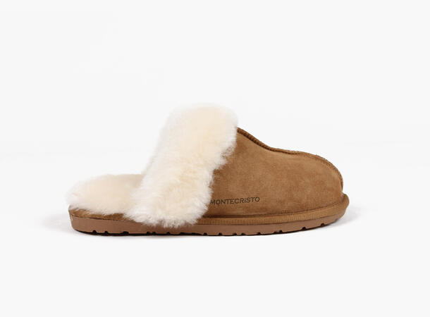 Nohr Studio - Tøfler Saueskinn - Cognaq