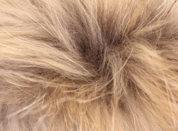 Nohr Studio - Alexandra Skinnhanske m/Pels - Mørk Brun - Bilde 2