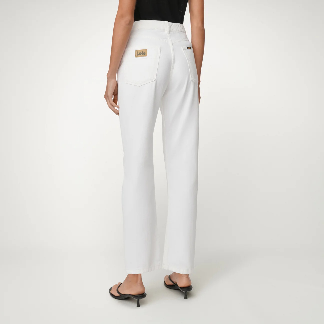 Lois - New Dana Bukse - Omaha Light White - Bilde 3