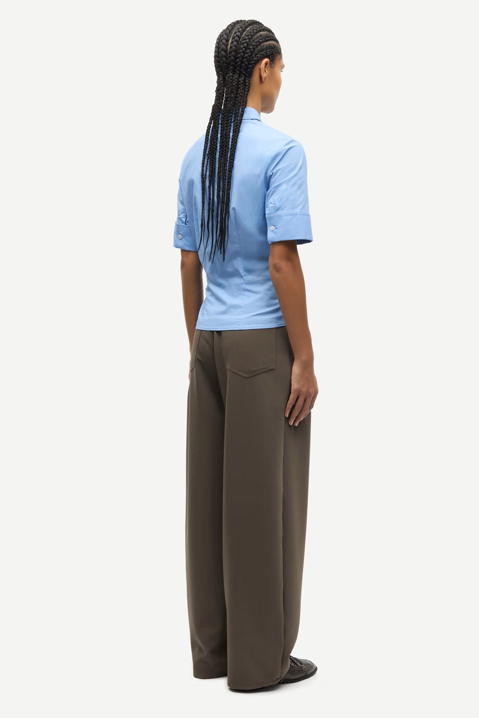 Samsøe - Sasky Skjorte - Bel Air Blue - Bilde 5