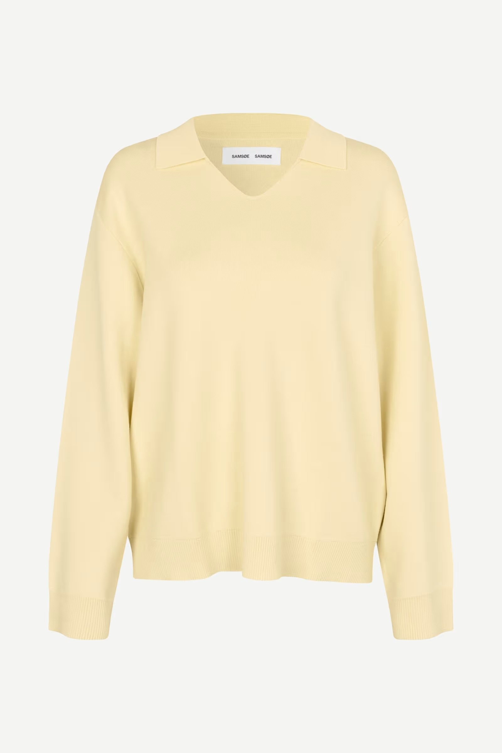 Samsøe - Saanne Polo Genser - Ethereal Green - Bilde 2