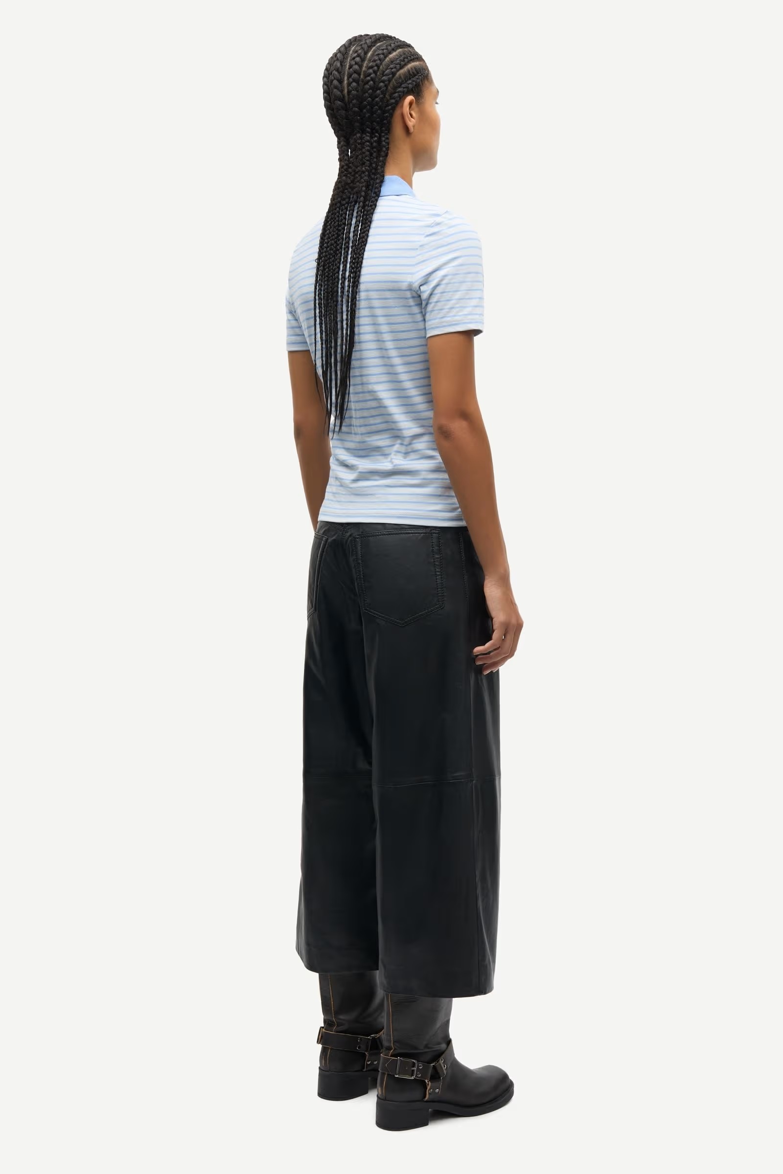 Samsøe - Saella Polo Tshirt - Bel Air Stripe - Bilde 6