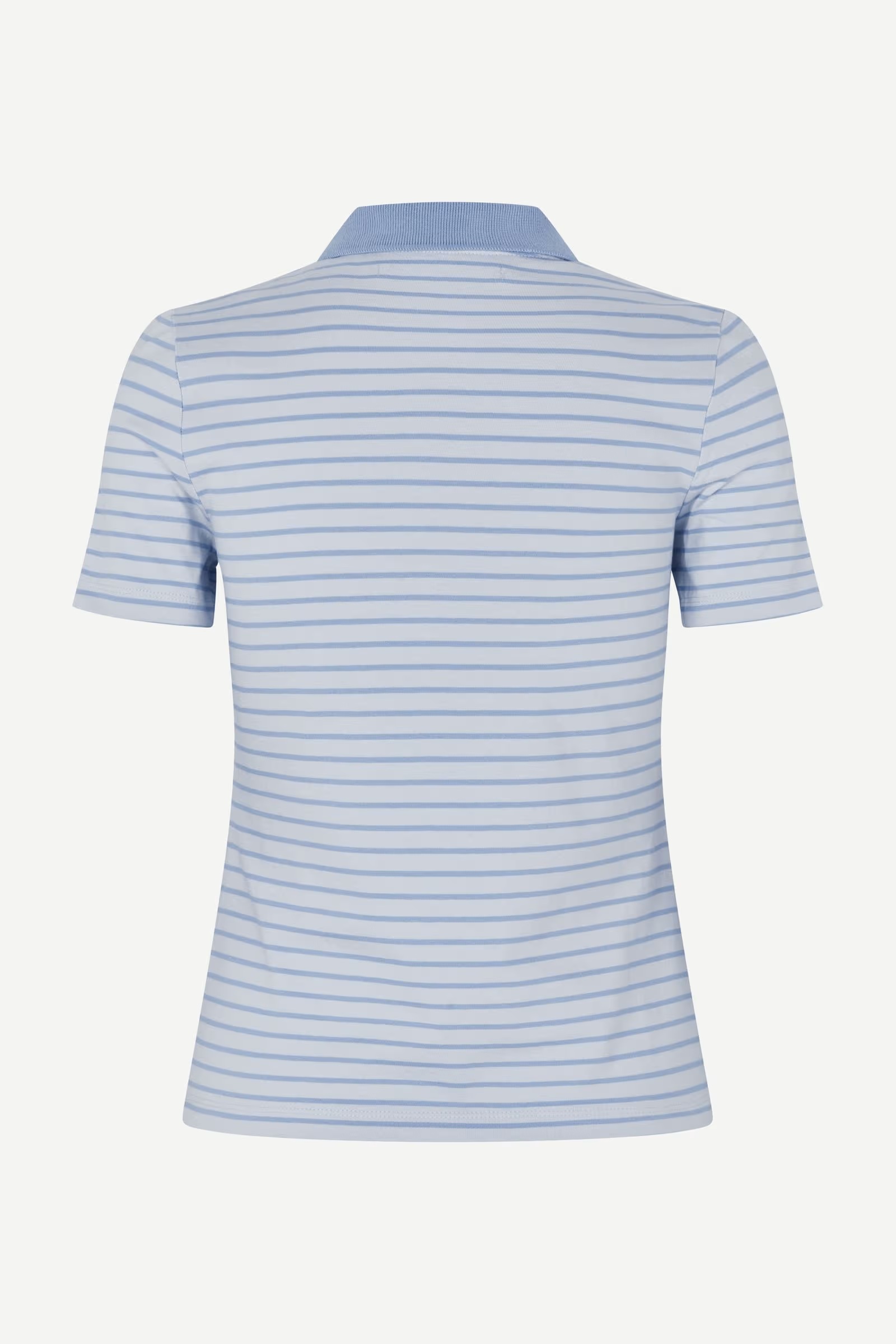 Samsøe - Saella Polo Tshirt - Bel Air Stripe - Bilde 3