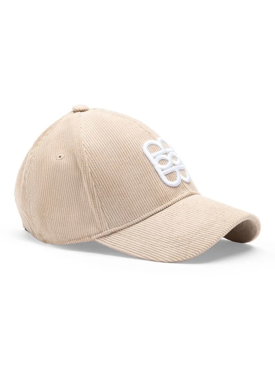 Ella & il - Philly Cord Caps - Beige M/White