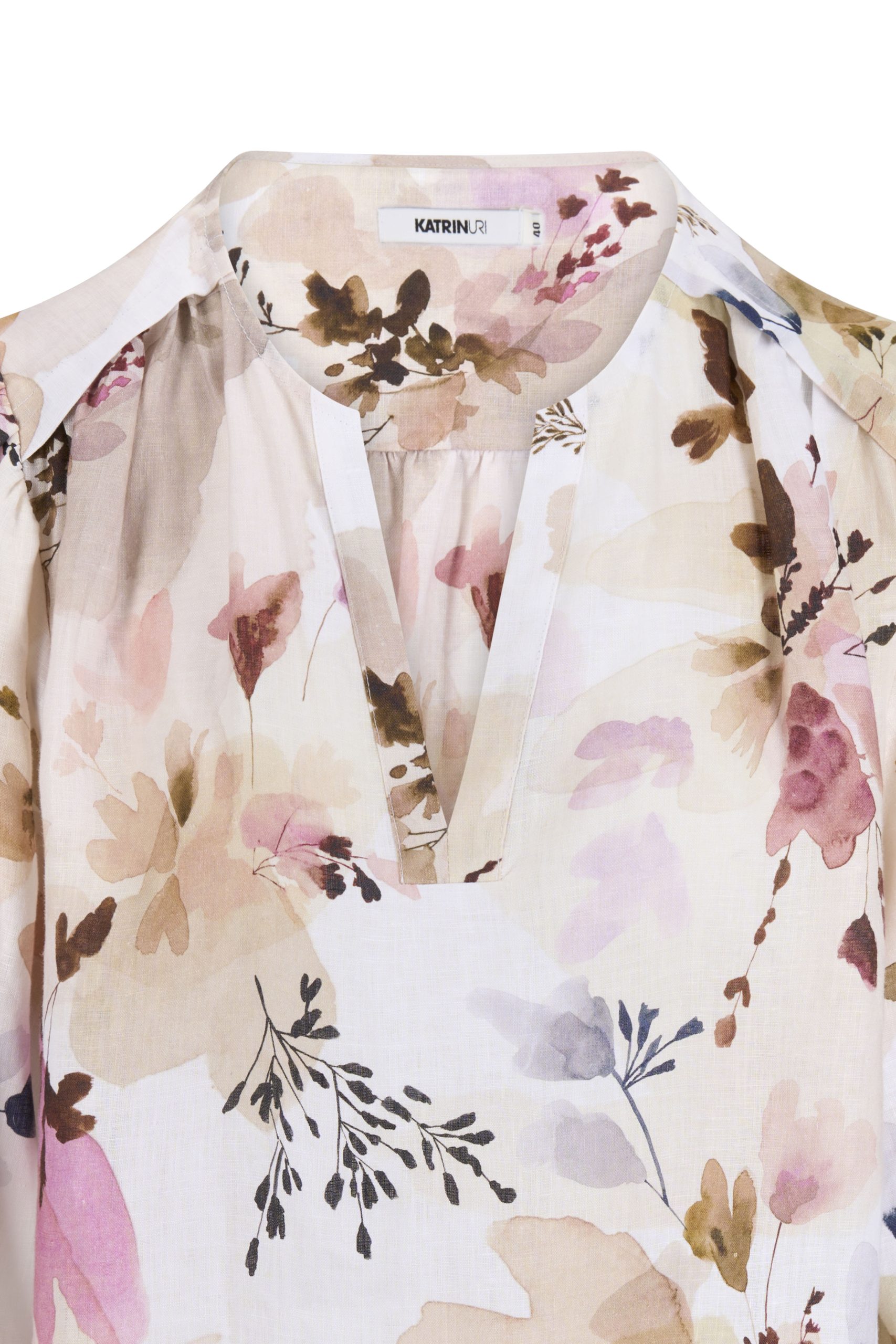 Katrin Uri - Rouge Clementine Bluse - Multi Blush - Bilde 2