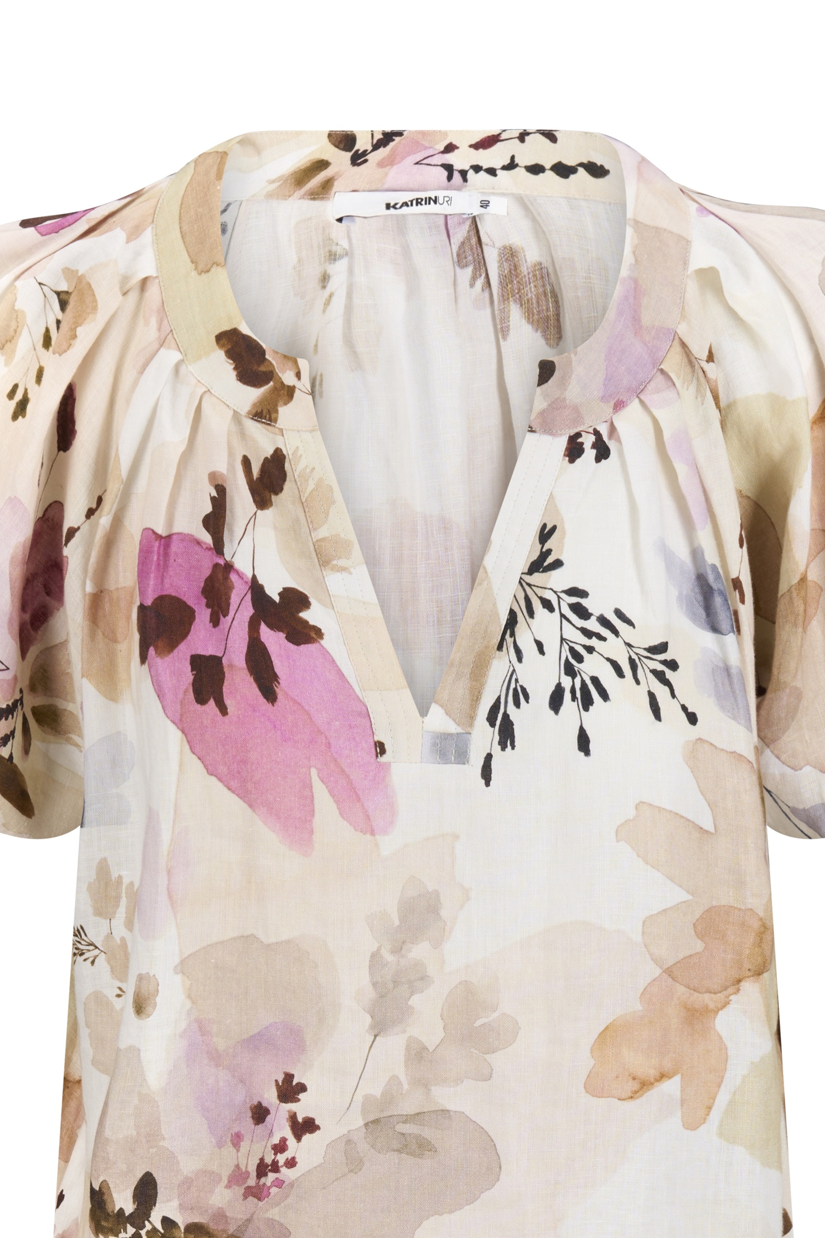 Katrin Uri - Rouge Amalie Kjole - Multi Blush - Bilde 3