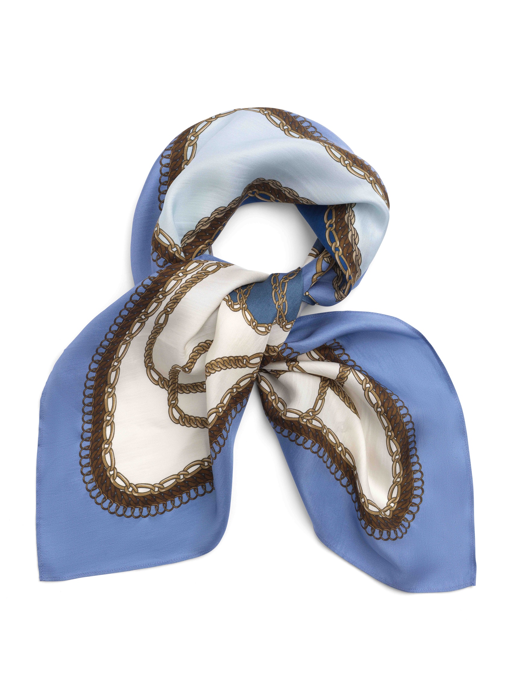 Katrin Uri - Blue Horse Silke Skjerf - Multi