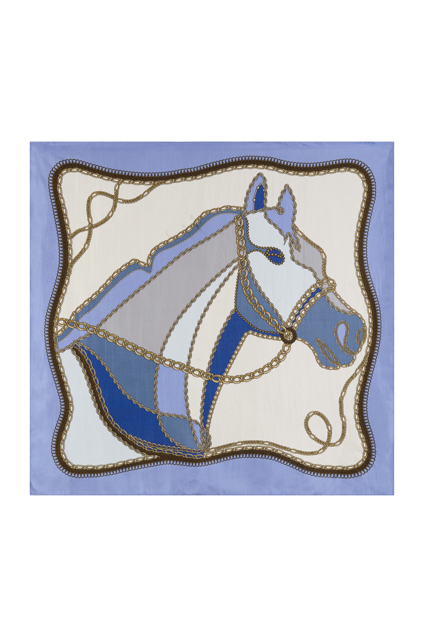 Katrin Uri - Blue Horse Silke Skjerf - Multi - Bilde 2