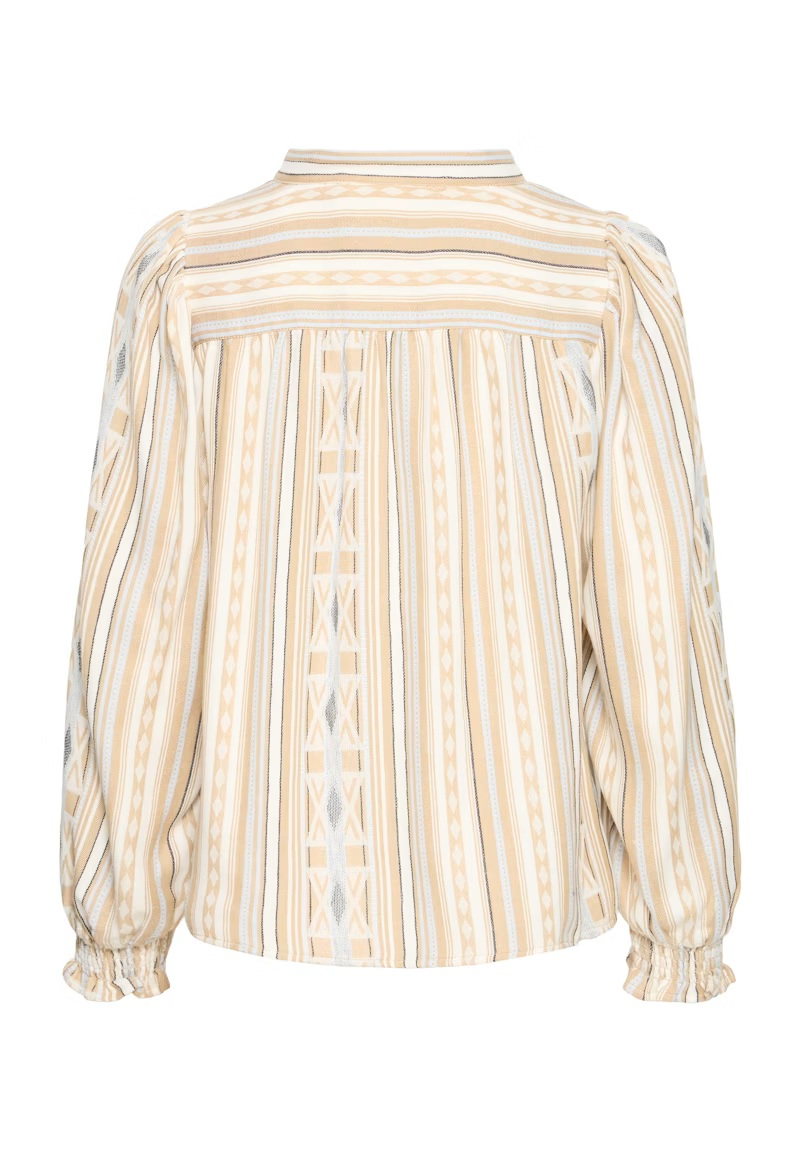 Pulz - PZAlexis Bluse - Travertine - Bilde 4