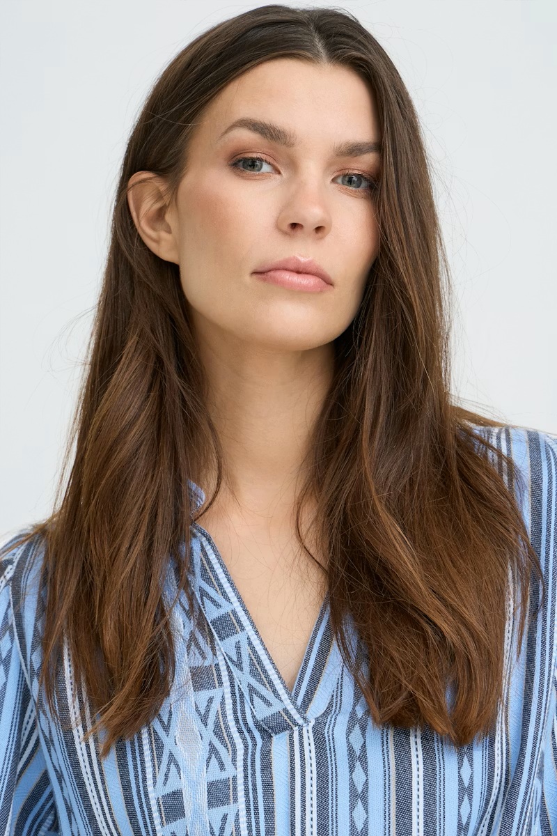 Pulz - PZAlexis Bluse - Della Robbia Blue - Bilde 6