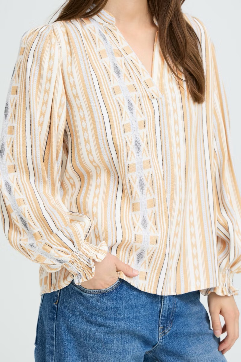 Pulz - PZAlexis Bluse - Travertine - Bilde 8