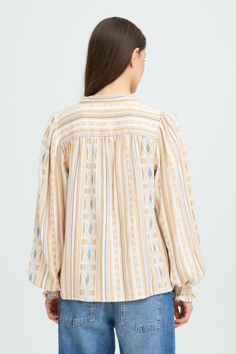 Pulz - PZAlexis Bluse - Travertine - Bilde 2