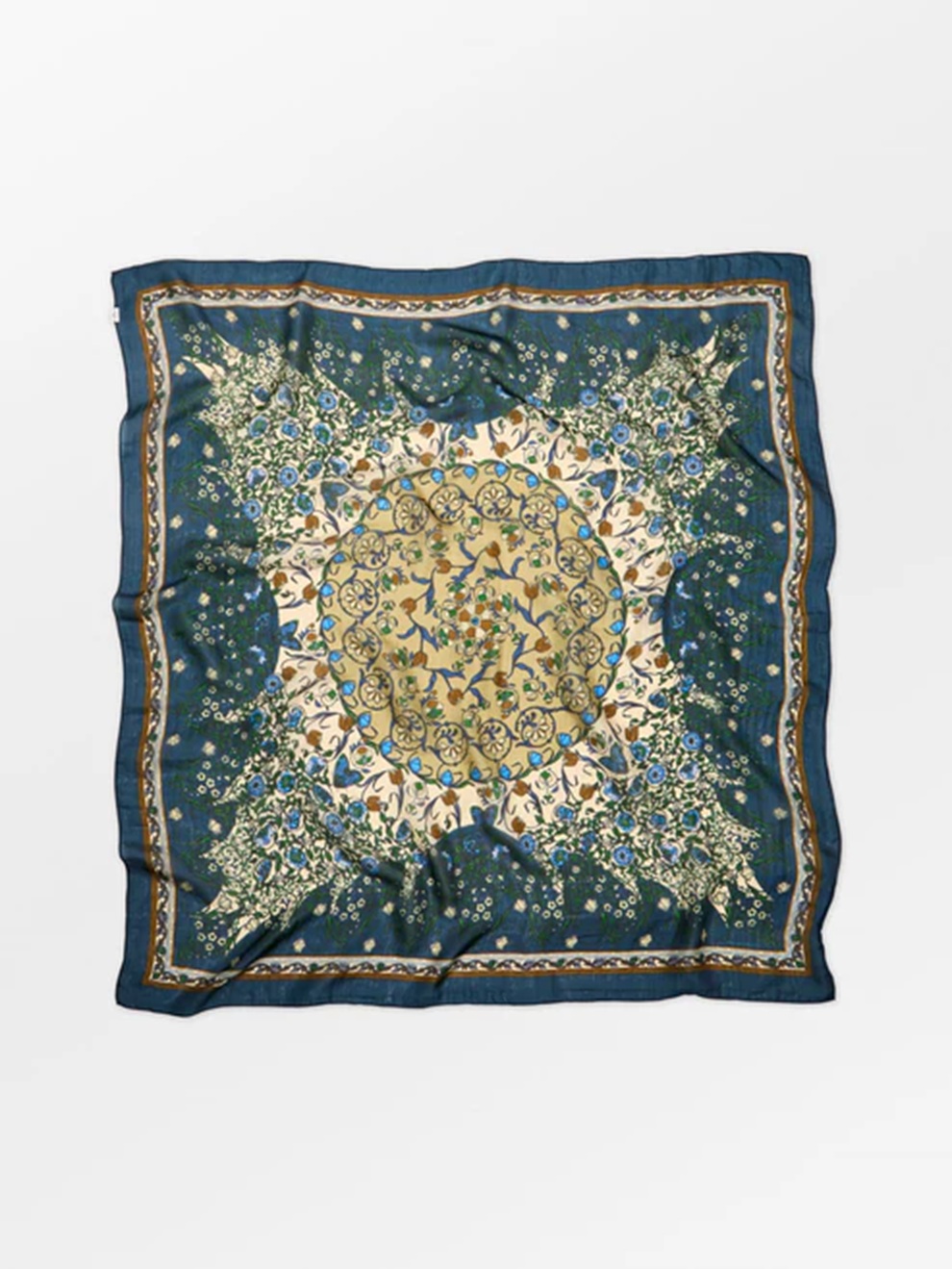 Becksøndergaard - Gardenparty Taby Sia Skjerf - Mediteal Green