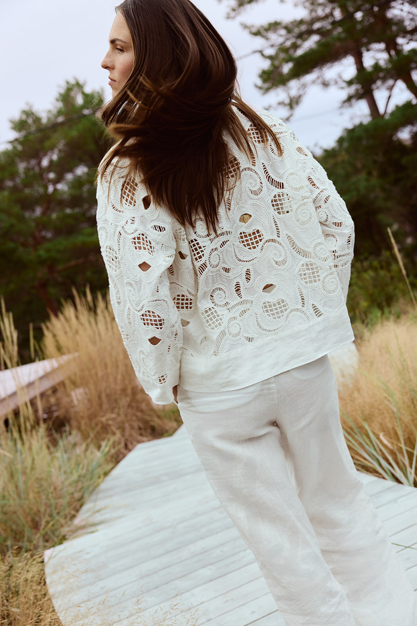 Katrin Uri - Sana Bluse - White - Bilde 5