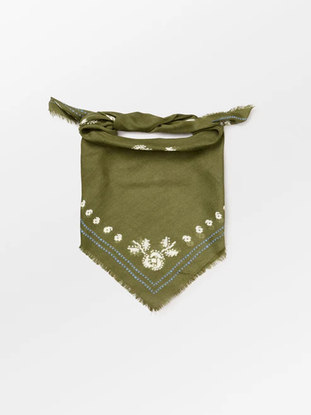 Becksøndergaard - Bloom Siw Skjerf - Dark Olive - Bilde 2