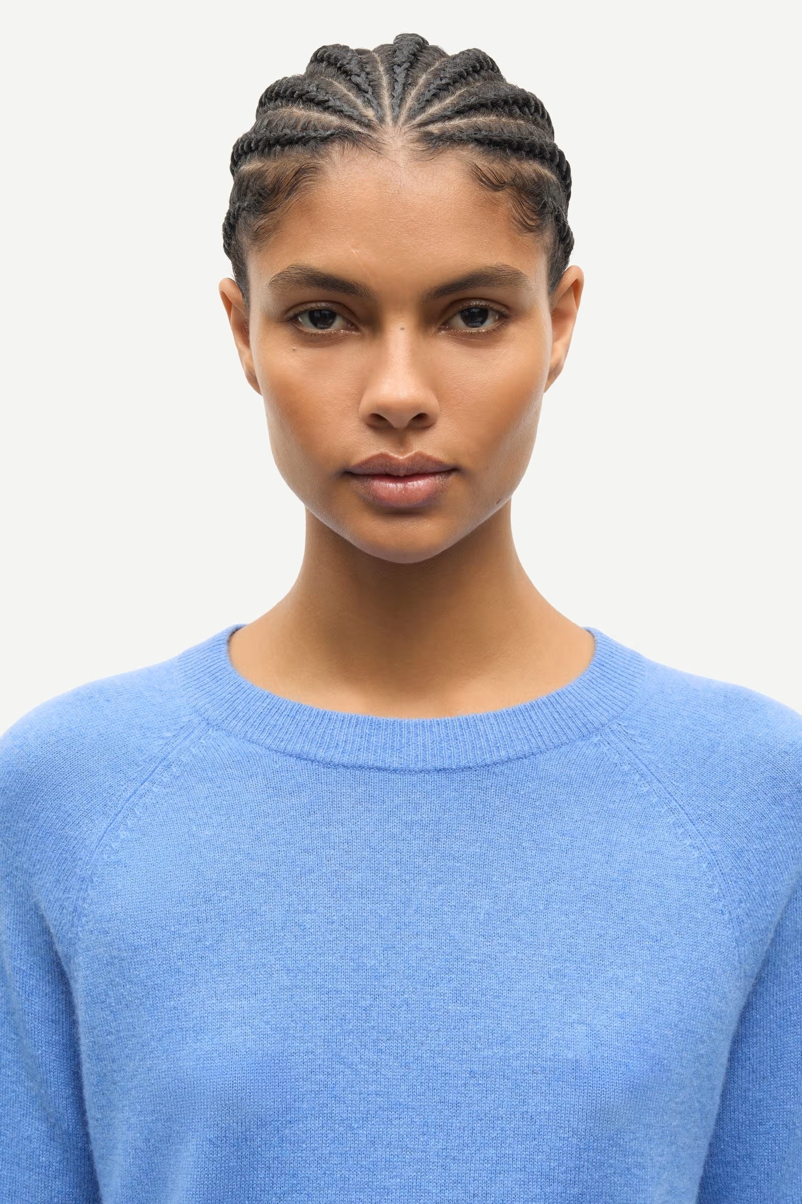 Samsøe - Boston o-neck  Genser - Bel Air Blue - Bilde 2