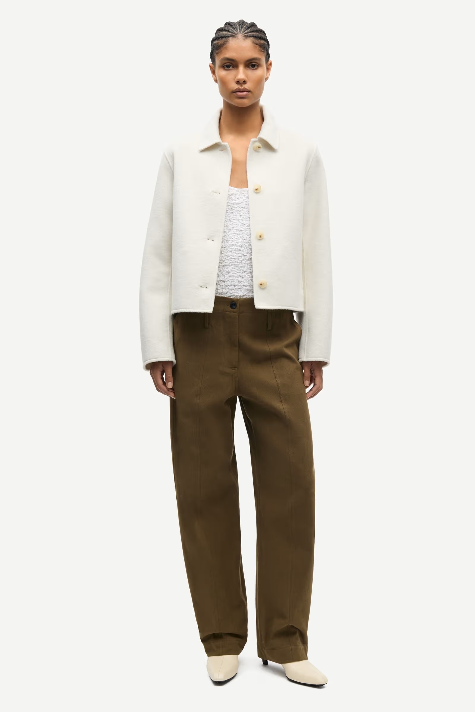 Samsøe - Saholly Jakke - Bone White - Bilde 3