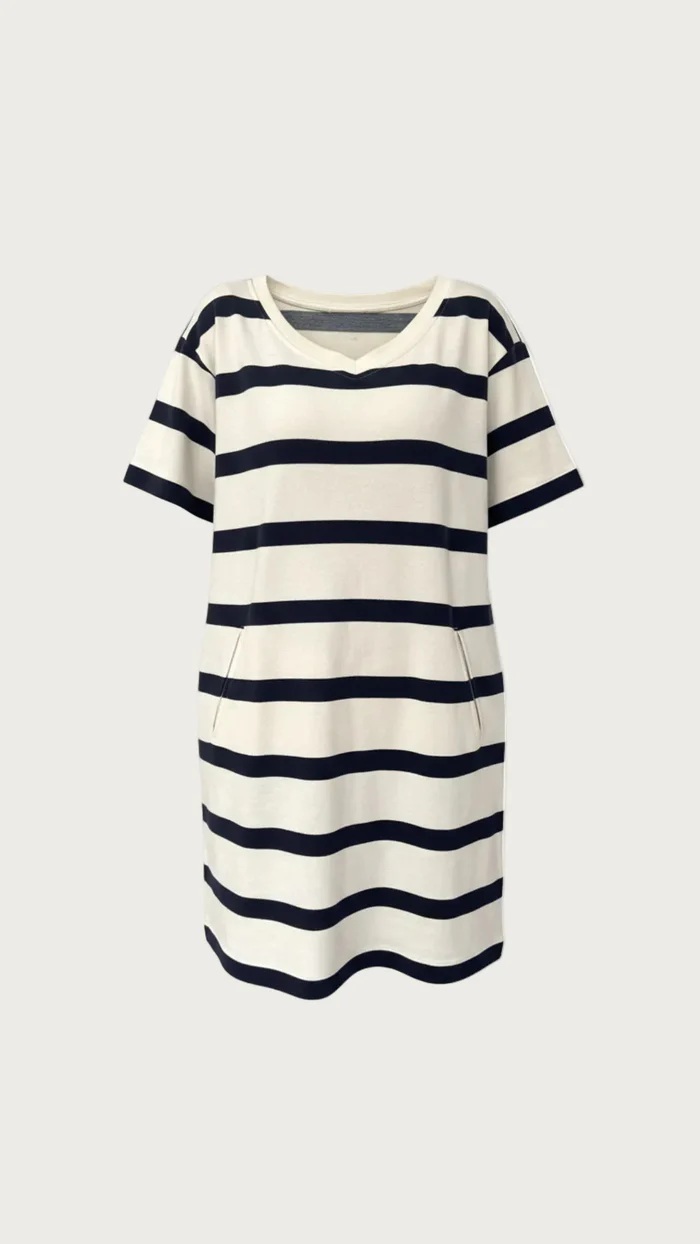 Blue - Jessica Kjole - Ecru/Navy