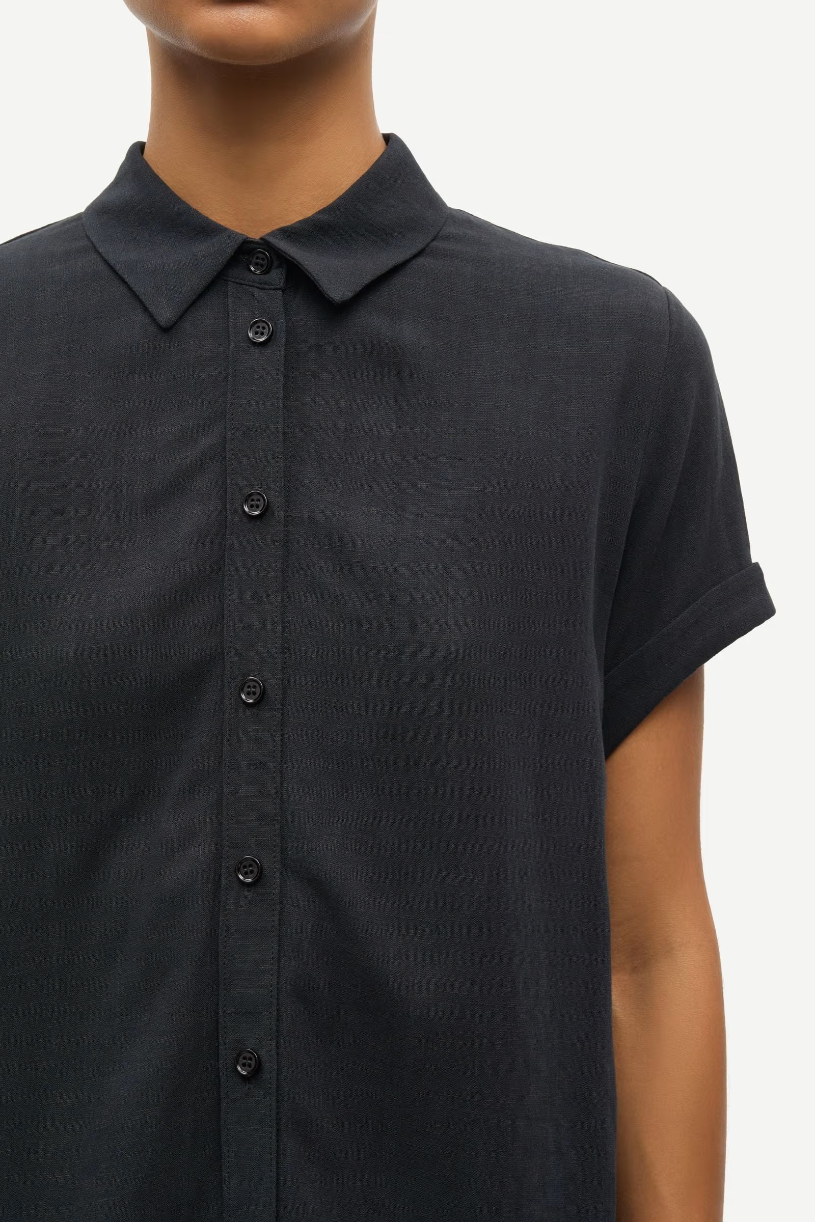 Samsøe - Samajana Skjorte - Black - Bilde 3