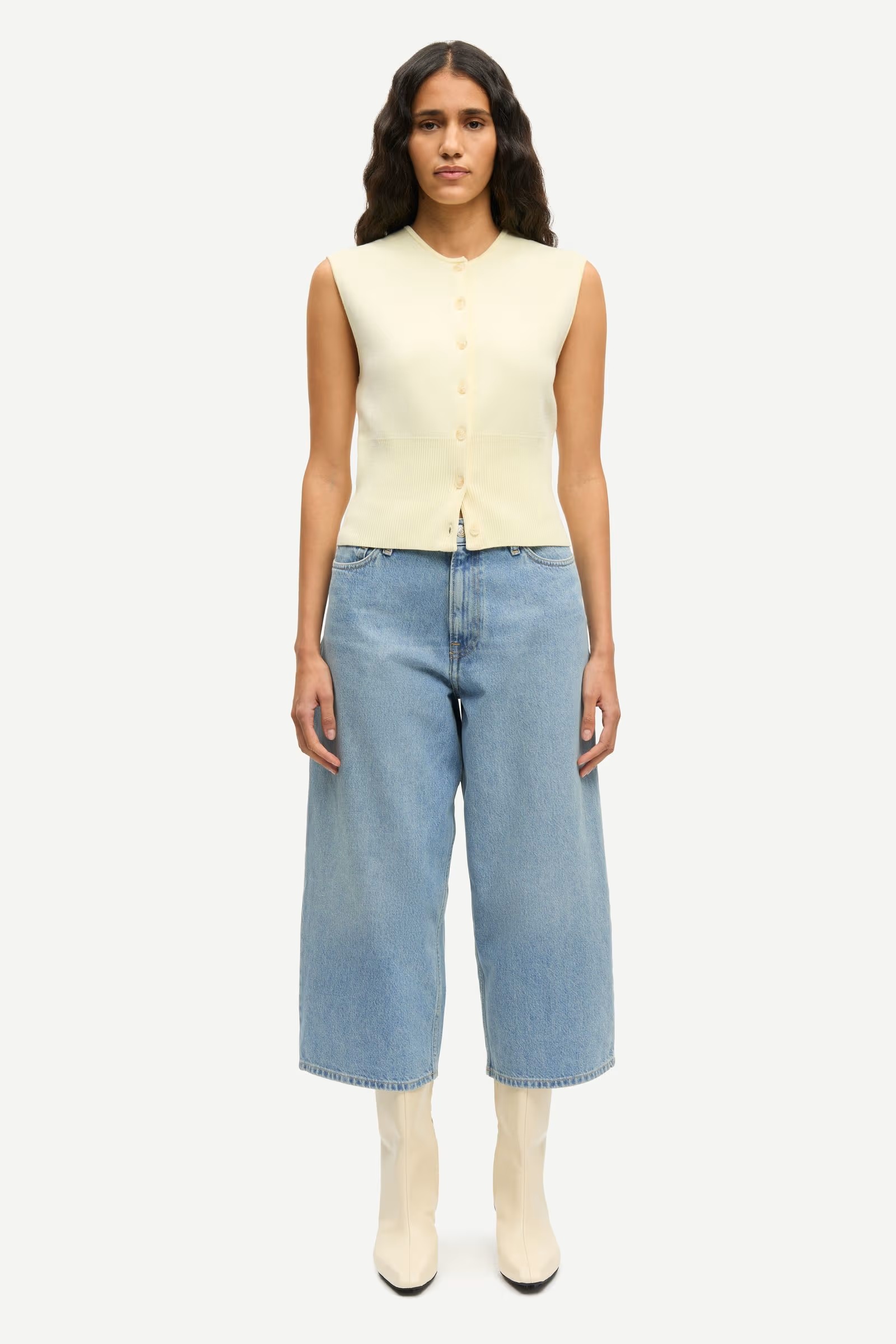 Samsøe - Saanne Topp - Ethereal Green - Bilde 3