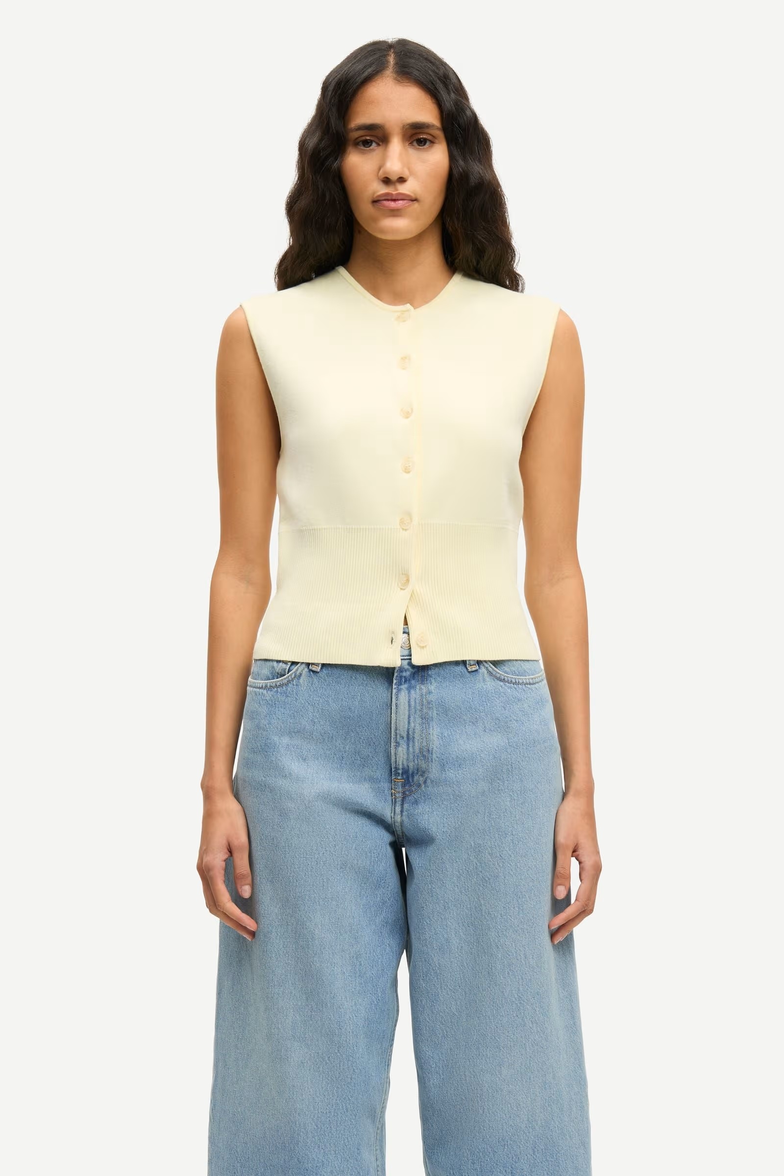 Samsøe - Saanne Topp - Ethereal Green