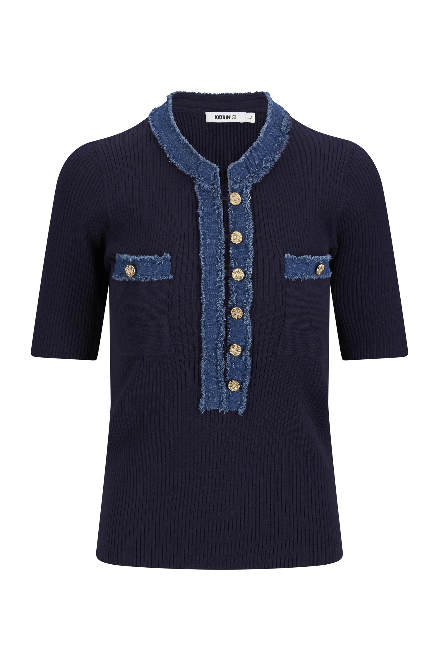 Katrin Uri - Malibu Topp - Navy - Bilde 2