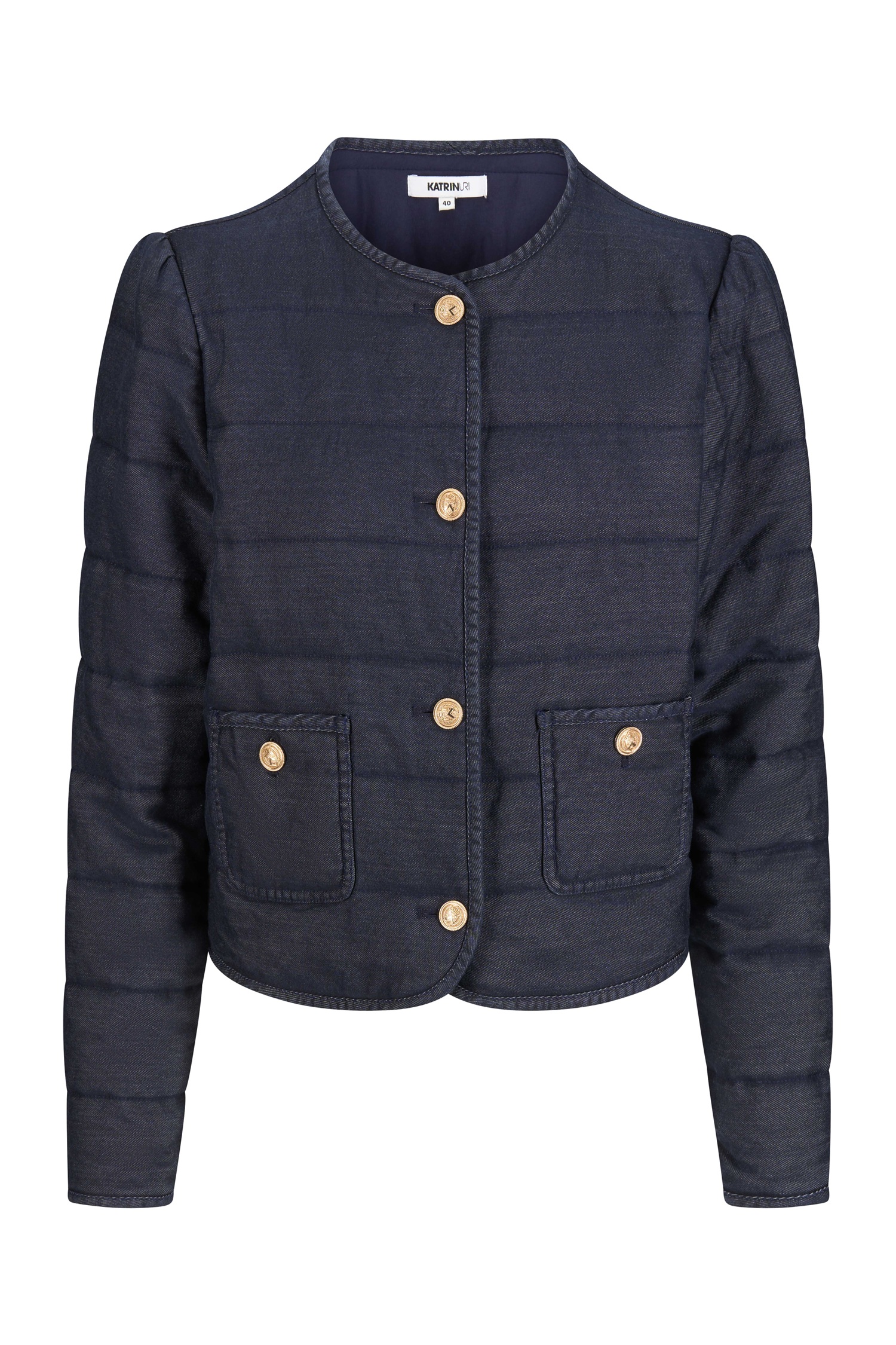 Katrin Uri - Firenze Quilt Jakke - Indigo