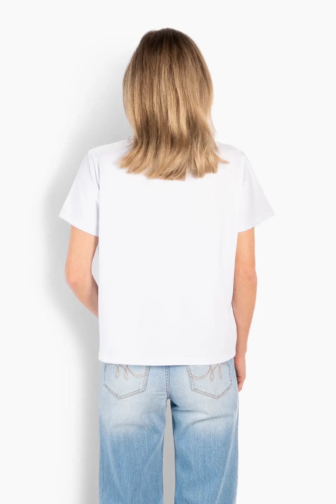 HÉST - Logo Tshirt - White Alyssum - Bilde 2
