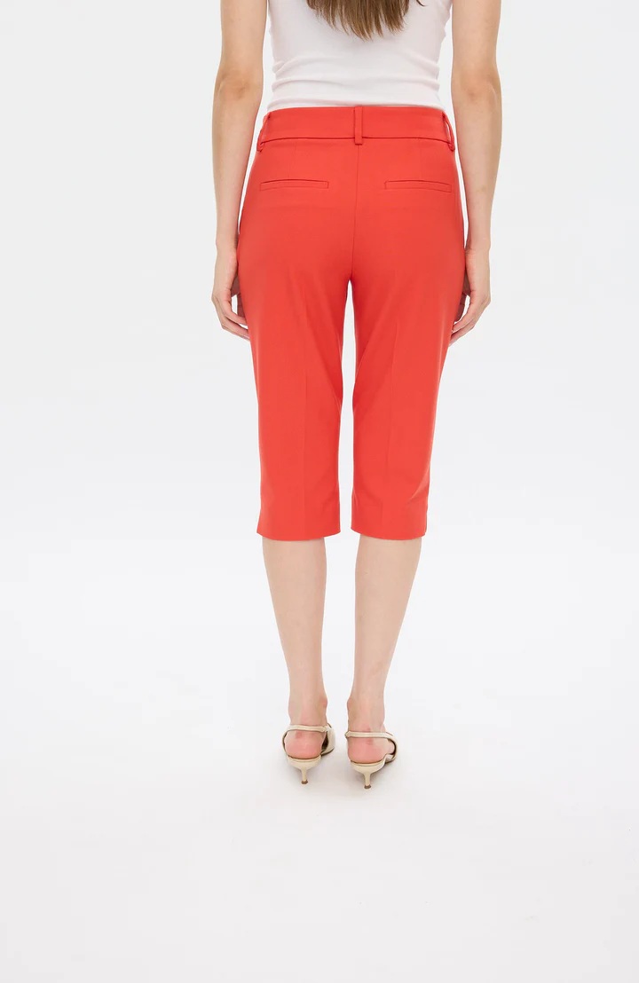 Five units - ClaraFV Capri Bukse - Poppy Red - Bilde 6