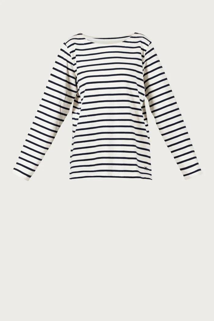 Blue - Donna Stripe Genser - Ecru/Navy - Bilde 2