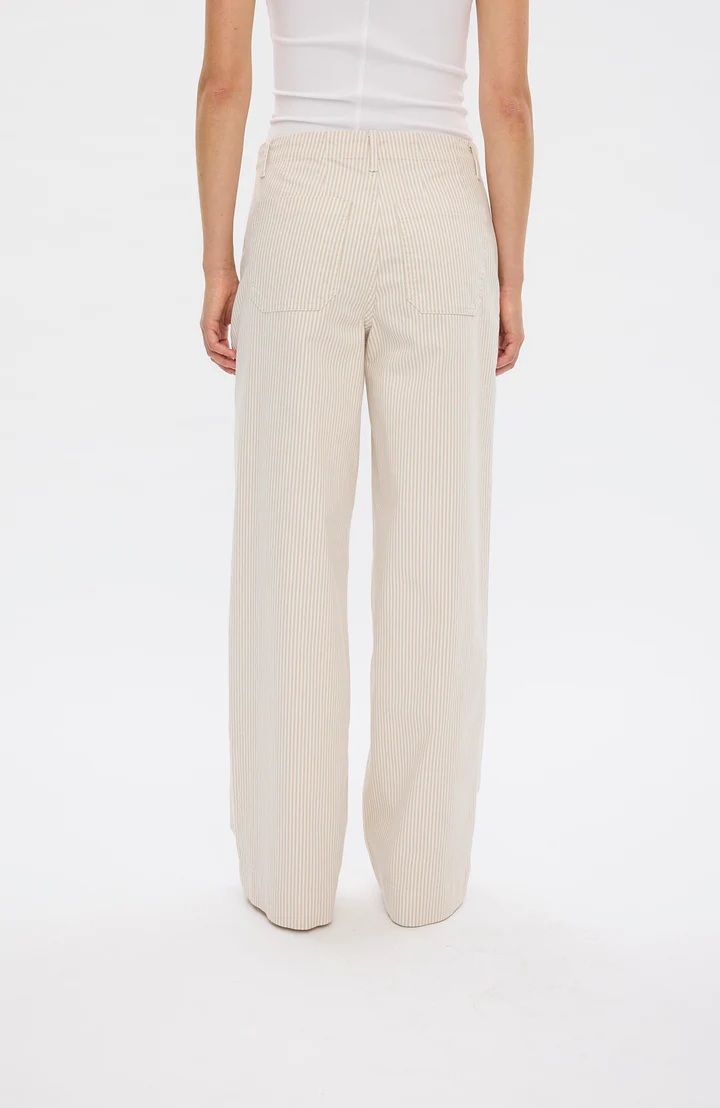Five units - EricaFV Bukse - Oat Milk Stripe - Bilde 2