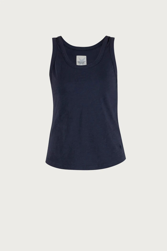 Blue - Lykke Flamé Singlett - Navy