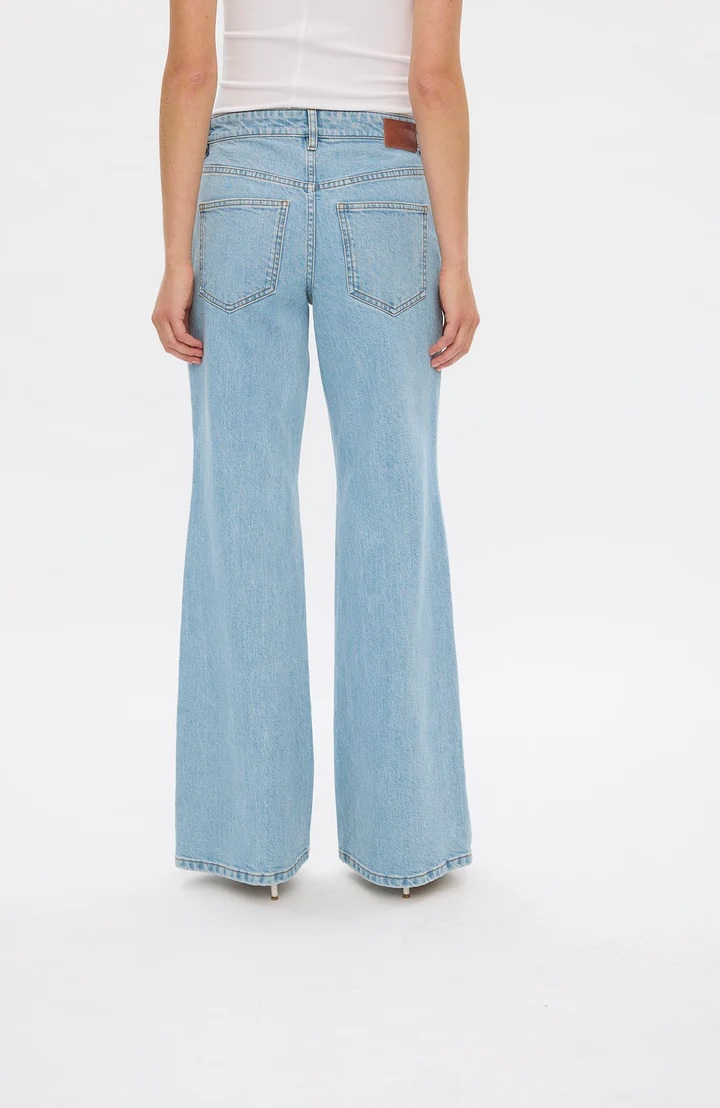 Five units - OfeliaFV Bukse - Light Blue Denim - Bilde 2