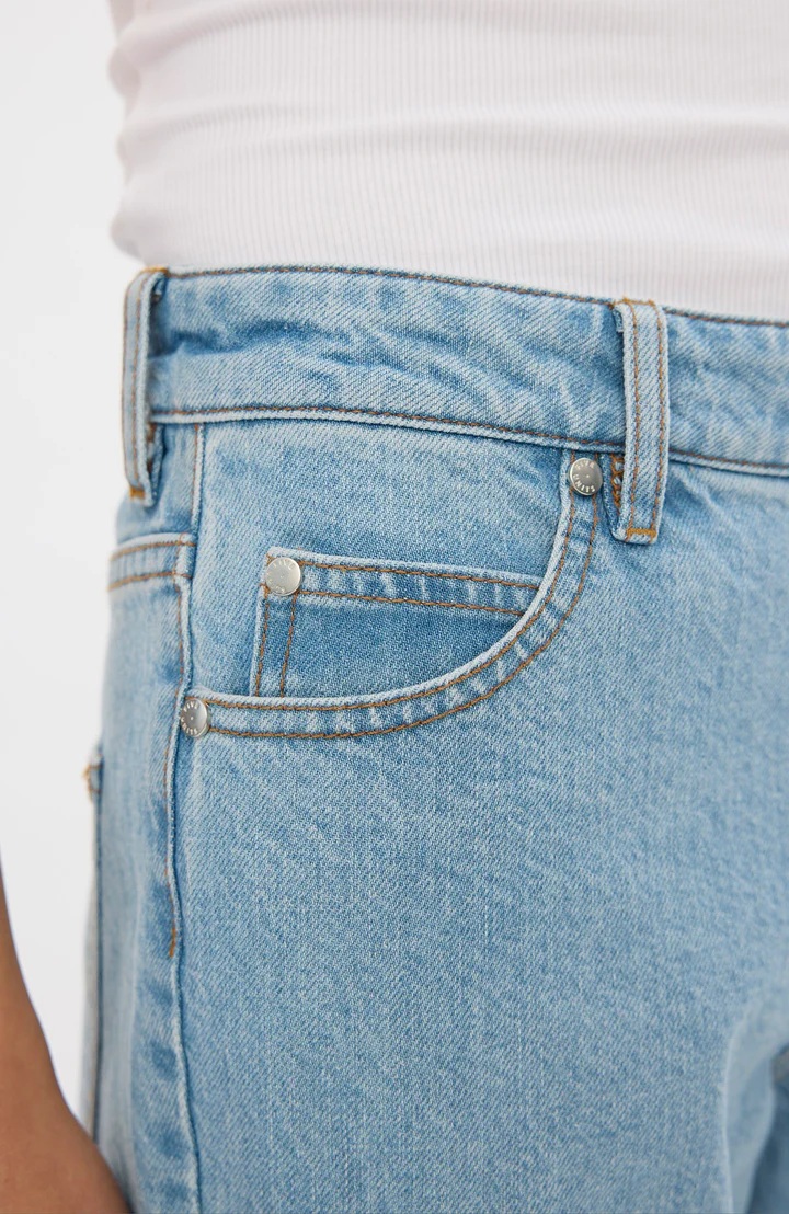 Five units - OfeliaFV Bukse - Light Blue Denim - Bilde 5