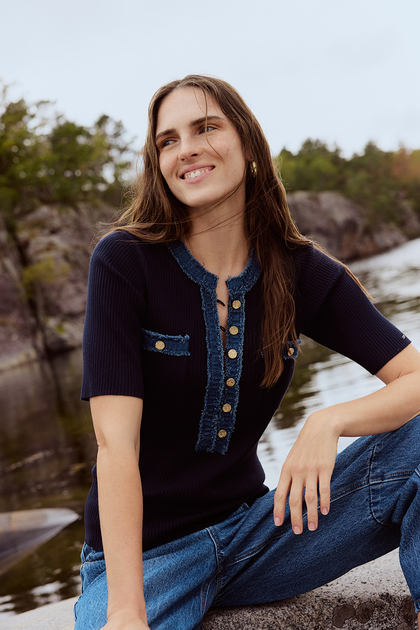 Katrin Uri - Malibu Topp - Navy