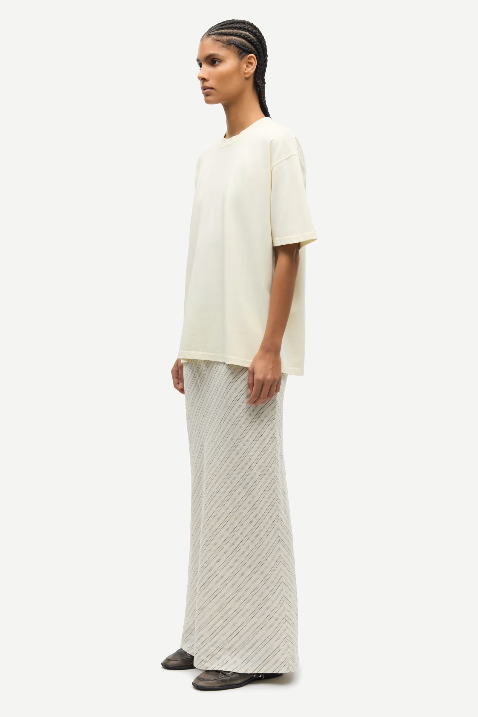 Samsøe - Eira Tshirt - Ethereal Green - Bilde 5