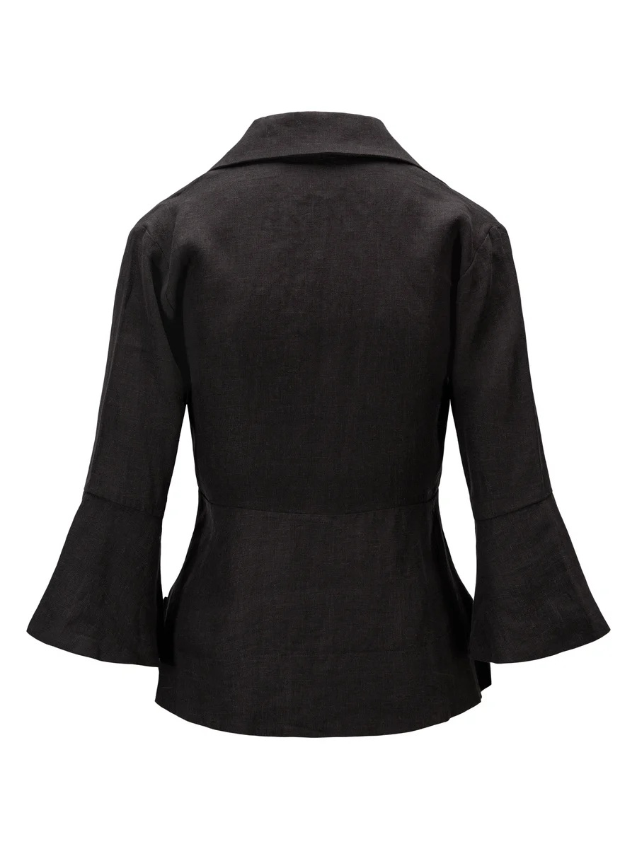 Ella & il - Guro Lin Skjorte - Black - Bilde 2