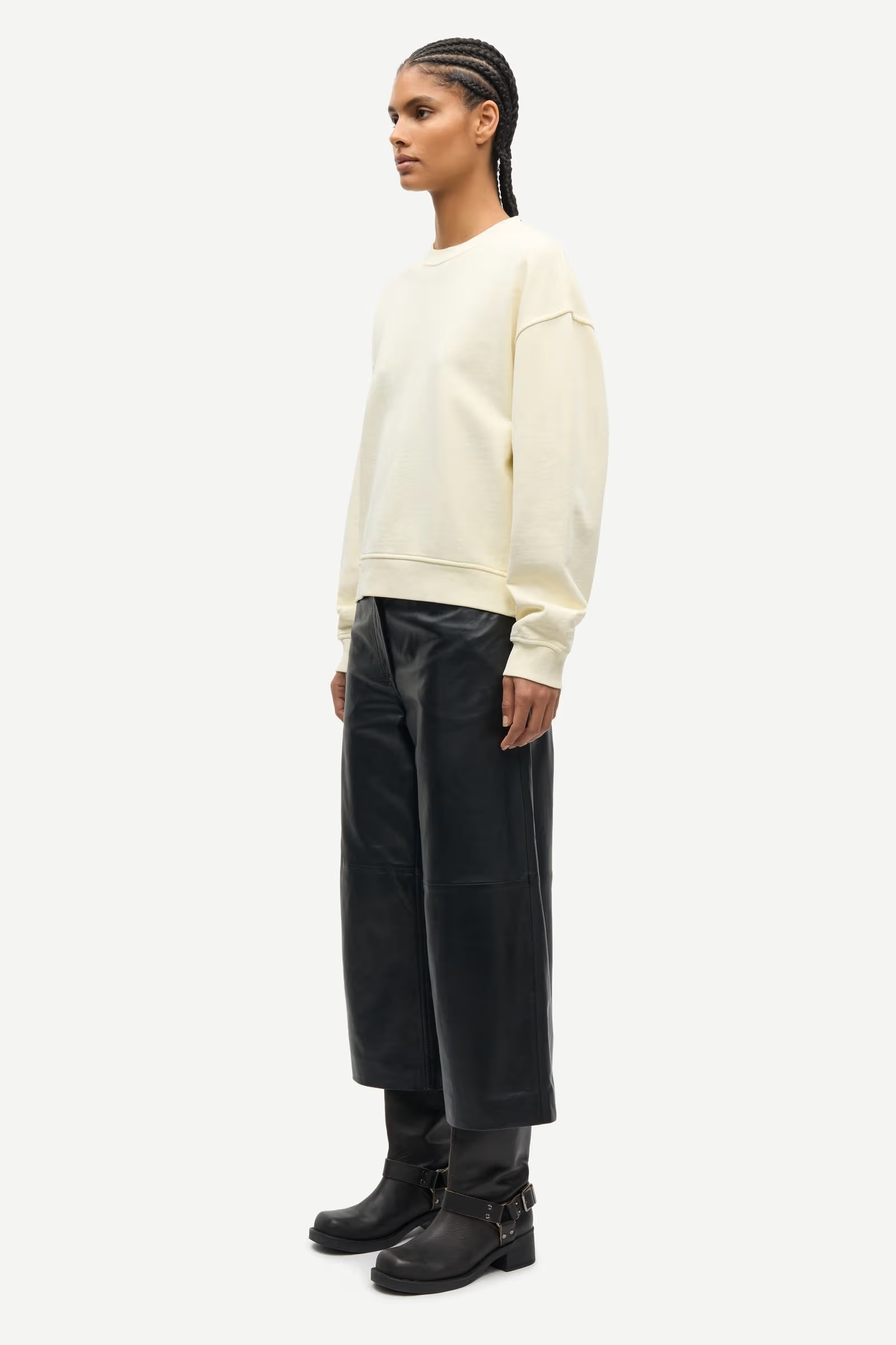 Samsøe - Savan College Genser - Ethereal Green - Bilde 4