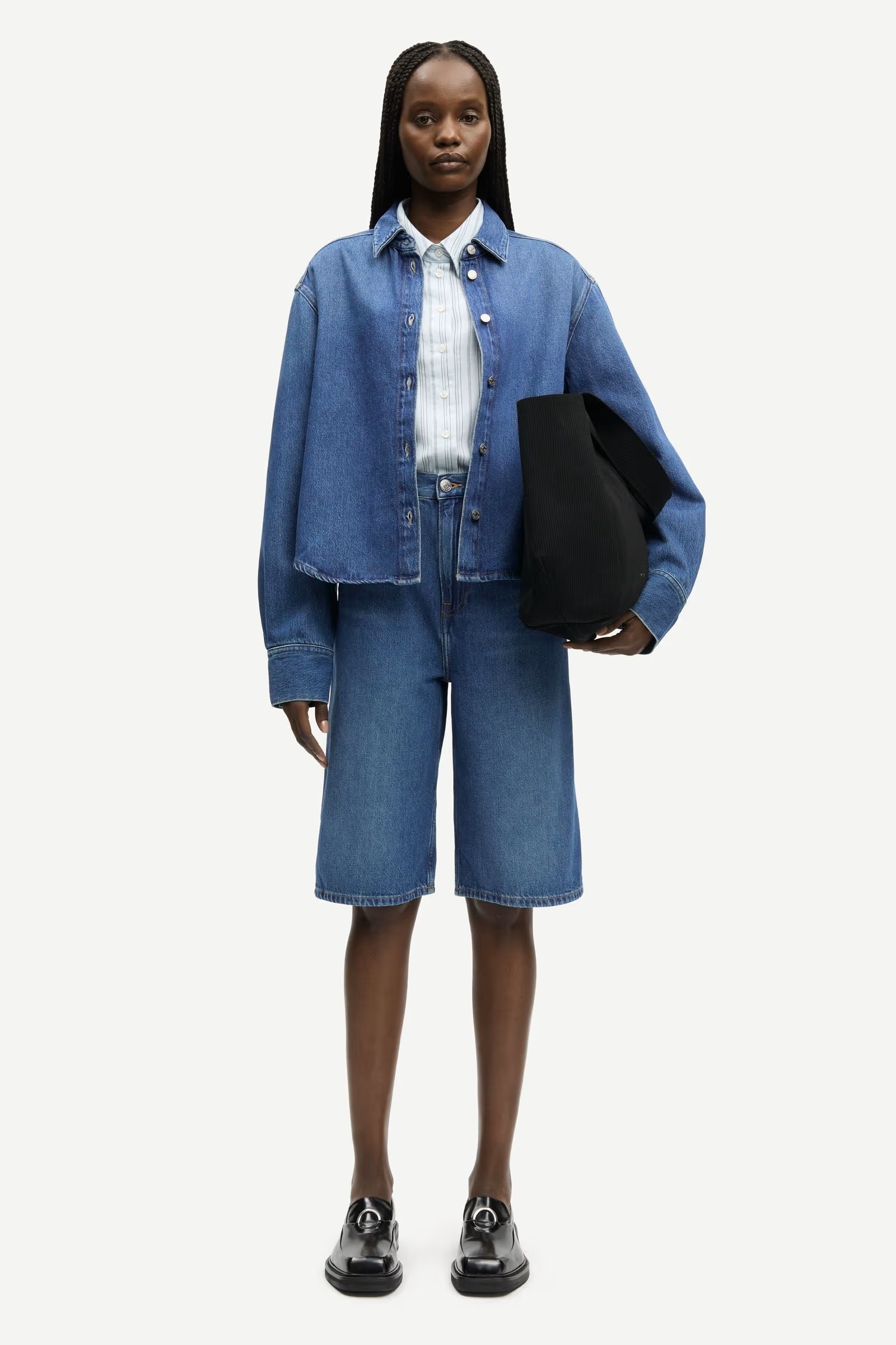 Samsøe - Sarebecca Shorts - Fluid Denim