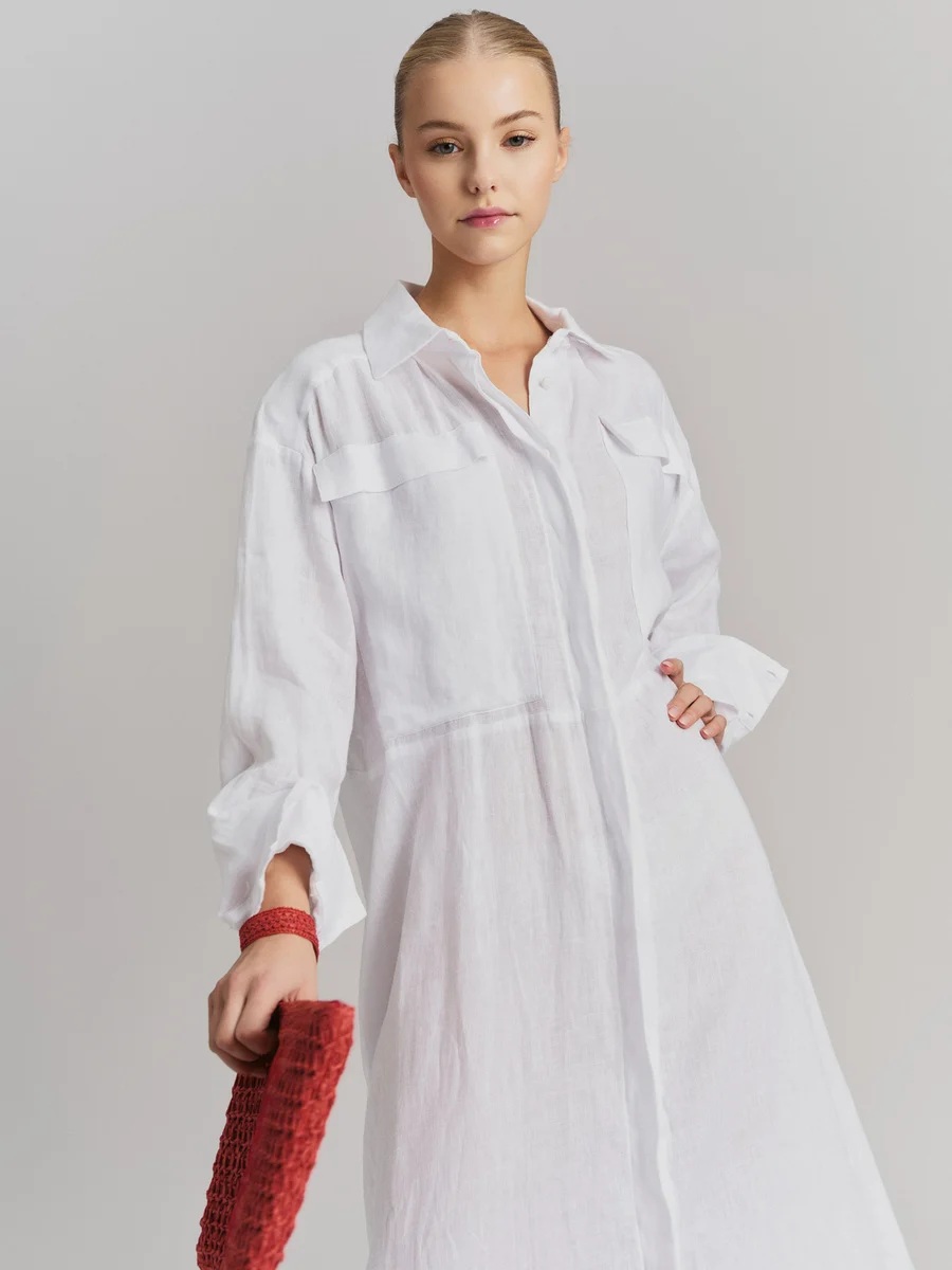 Ella & il - Mim Strå Clutch - Red - Bilde 4